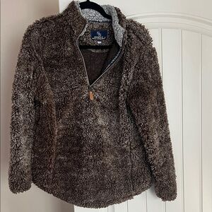 Simply Southern Tan Sherpa Pullover